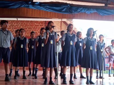 On Feb 9th 2024 Grade 7 B conducted an assembly urging everyone to embrace fountain pens and ditch plastic ones as part of an initiative for sustainability. Encouraging eco-friendly habits, they highlighted the environmental benefits of reducing plastic waste.