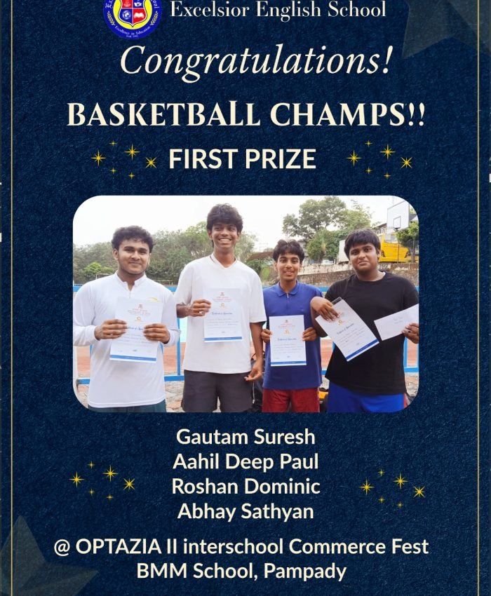Excelsior English School Shines on the Basketball Court